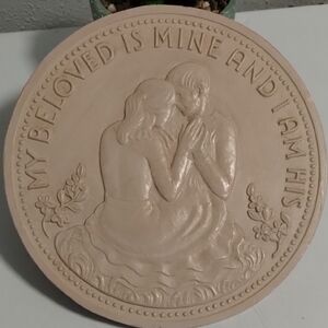 Romantic Beige Wall Plaque